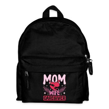 Fête des mères Mère Épouse Soignante - Sac à dos Enfant - noir - Devant