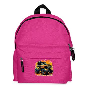 Monster Truck Madness - Sac à dos Enfant - fuchsia - Devant