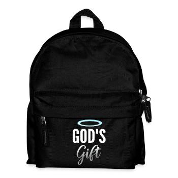 Le don de Dieu avec halo - Sac à dos Enfant - noir - Devant