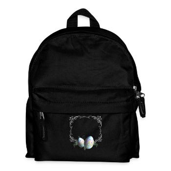 Festive Easter Egg Picture Frame - Kids' Backpack - black - Front