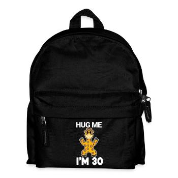 30 Geburtstag - 30 Jahre - Umarmung - Kinder Rucksack - Schwarz - Vorne