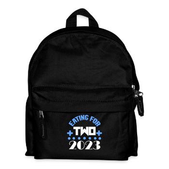 Grossesse Gémeaux 2023 - Sac à dos Enfant - noir - Devant