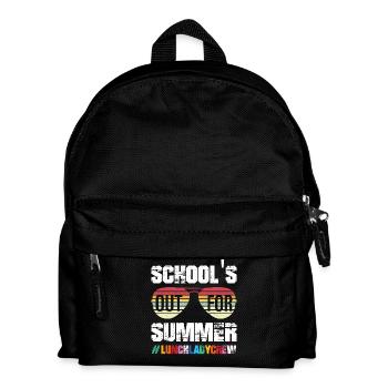 Schulen zum Sommermittagessen Lady Crew Vibes - Kinder Rucksack - Schwarz - Vorne