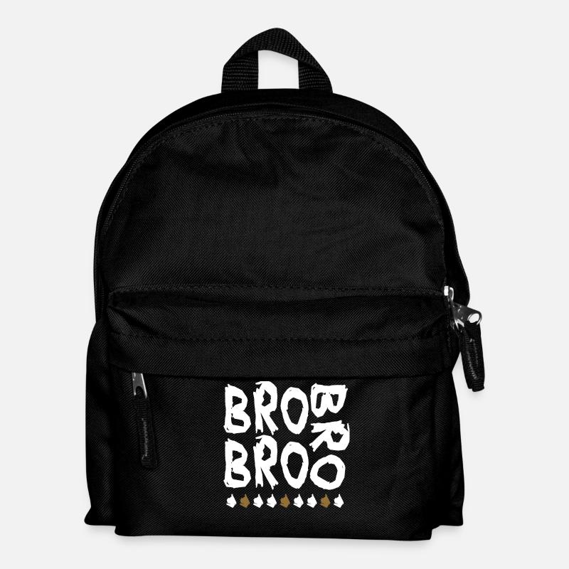 bro bro bro - Kids' Backpack - black