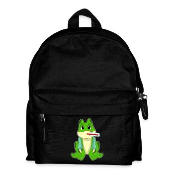 Frog Clinical Thermometer - Kids' Backpack - black - Front