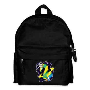 2 Birthday Boy Astronaut - two years - Kids' Backpack - black - Front