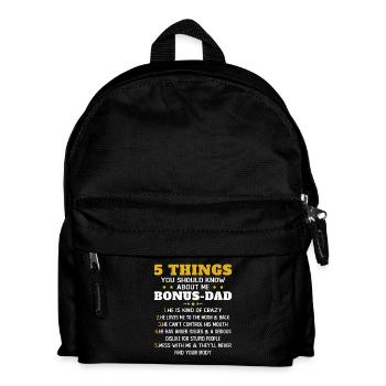 5 Dinge, die Sie über den Bonushumor meines Vaters wissen sollten - Kinder Rucksack - Schwarz - Vorne