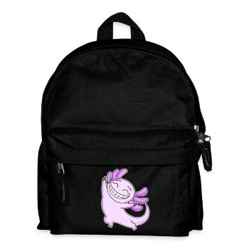 Joyeux Axolotl - Sac à dos Enfant - noir - Devant