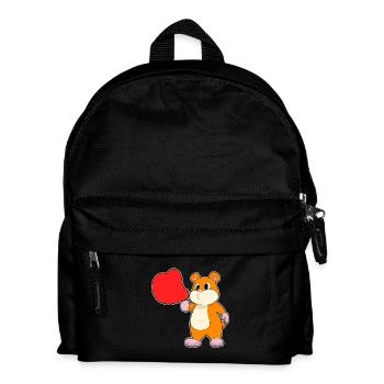 Bulles de savon pour hamster - Sac à dos Enfant - noir - Devant