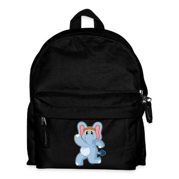 Elephant Jogger Jogging Sport - Kids' Backpack - black - Front