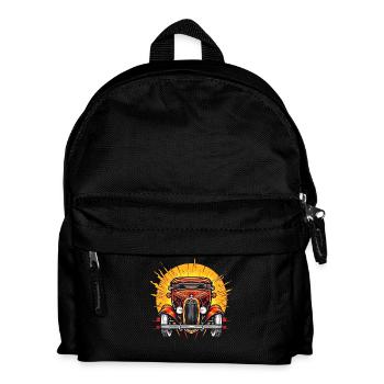 Hot Sun, Hot Rod Sports Car - Kids' Backpack - black - Front