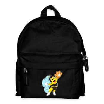 Bee Baseball Baseball Glove - Kids' Backpack - black - Front