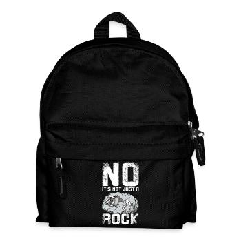 Drôle de paléontologue non ce n’est pas juste un rocher - Sac à dos Enfant - noir - Devant
