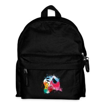 Splash Art Panda Panda Géant Panda Ours Grand Panda - Sac à dos Enfant - noir - Devant