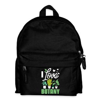 Horticulturist Botanist I love botany - Kids' Backpack - black - Front