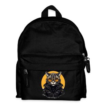Urban Purrfection : du chat | Amoureux des chats - Sac à dos Enfant - noir - Devant