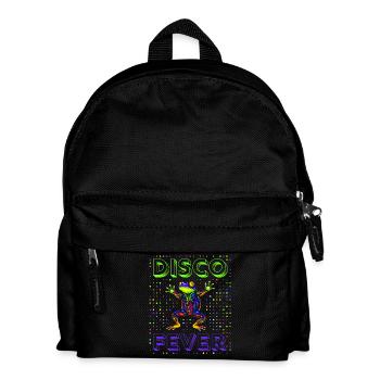 Frog Disco Fever - Kids' Backpack - black - Front