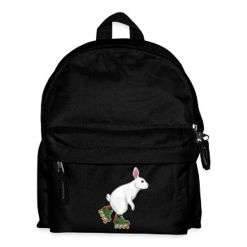 Hase Inline skating Inline skates - Kids' Backpack - black - Front