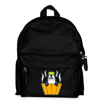Baignoire pingouin - Sac à dos Enfant - noir - Devant