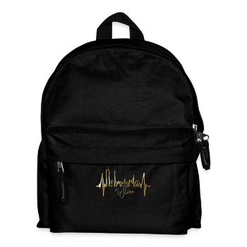 Vienne Skyline Heartbeat Autriche Love Vienne - Sac à dos Enfant - noir - Devant