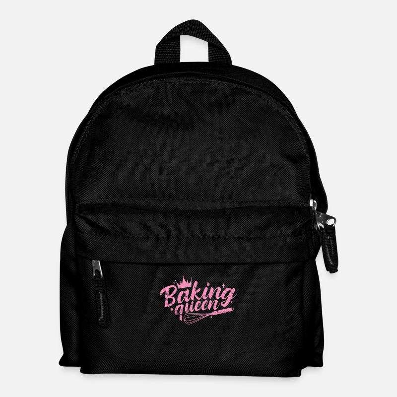 Baking Queen Konditor Torte - Kinder Rucksack - Schwarz