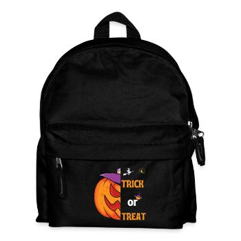 Cadeau halloween "Trick or Treat" - Sac à dos Enfant - noir - Devant