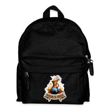 T-shirt de jeu de rôle fantastique Potion Of Coffee - Sac à dos Enfant - noir - Devant