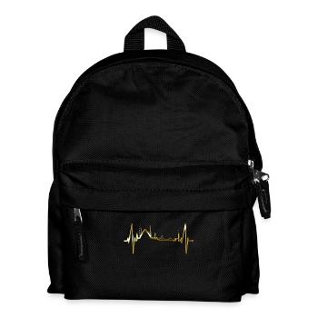 Istanbul Skyline Heartbeat Turquie J’aime Türkiye - Sac à dos Enfant - noir - Devant