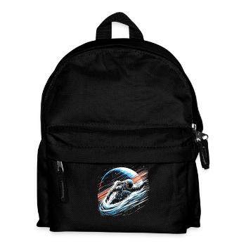 Astronaute Planète Espace - Sac à dos Enfant - noir - Devant