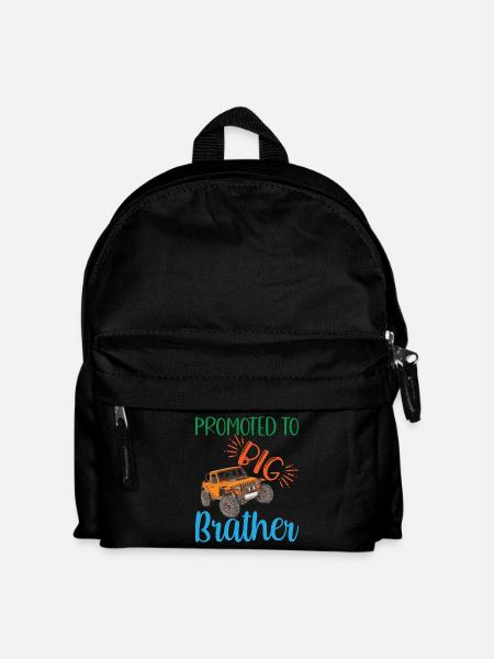 big brother, Promoted to big brother Gift - Kids' Backpack - black