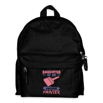 Maler Tochter - Kinder Rucksack - Schwarz - Vorne