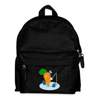 Pêche à la canne à pêche Carrot Angler - Sac à dos Enfant - noir - Devant