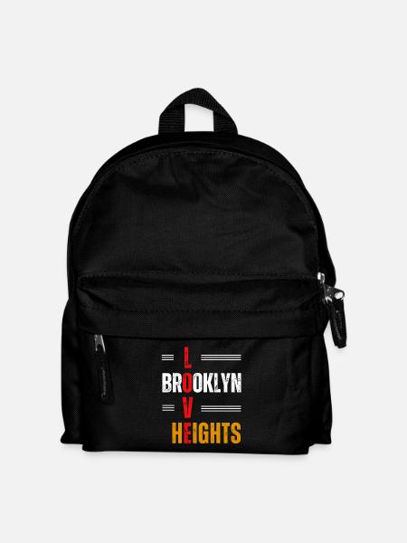 Love Brooklyn Heights - Kids' Backpack - black
