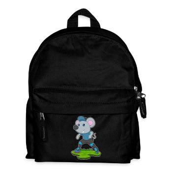 Mouse Inline skating Inline skates - Kids' Backpack - black - Front