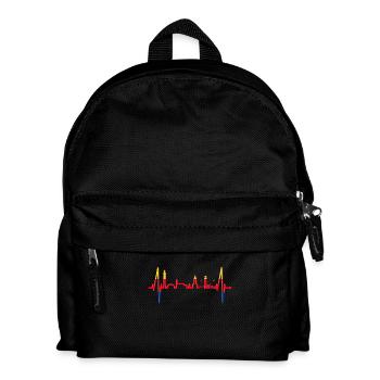 Sylt Skyline North Sea Heartbeat North Frisia Sylter - Kids' Backpack - black - Front