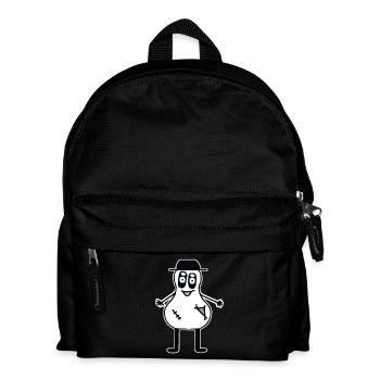Halloween Ghost Ghost Horror Kids Child Hello - Kids' Backpack - black - Front