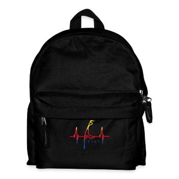 Sylt Skyline North Sea Heartbeat North Frisia Sylter - Kids' Backpack - black - Front