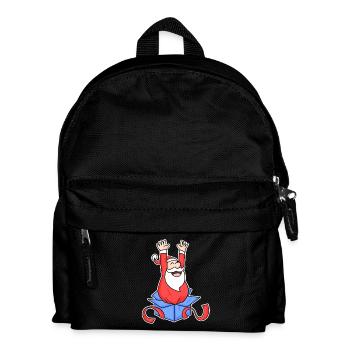Santa Claus Surprise - Kids' Backpack - black - Front