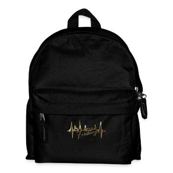 Freiburg im Breisgau Skyline Heartbeat Freiburger - Kids' Backpack - black - Front