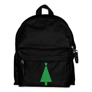 Frohe weihnachten Frohe weihnachten Frohe weihnach - Kinder Rucksack - Schwarz - Vorne