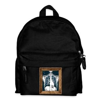 Medical Art Thoracic Painting Radiology - Kids' Backpack - black - Front
