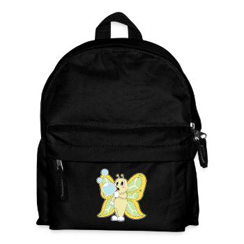 Bulles de savon papillon - Sac à dos Enfant - noir - Devant