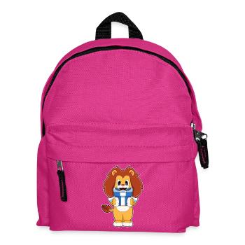 Forfait Noël Lion - Sac à dos Enfant - fuchsia - Devant