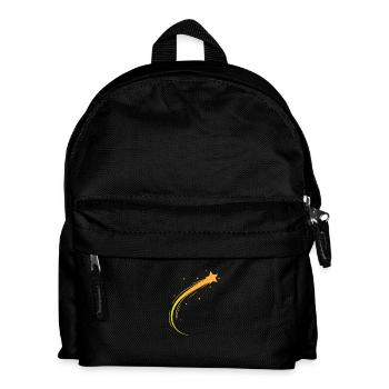Étoile Filante, Espace, Astéroïde - Sac à dos Enfant - noir - Devant