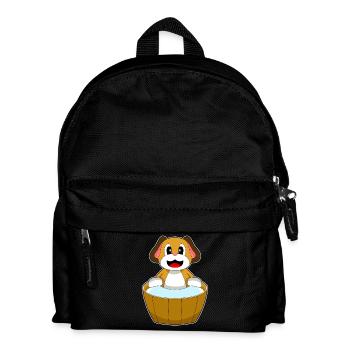 Dog Bathing Bathtub - Kids' Backpack - black - Front