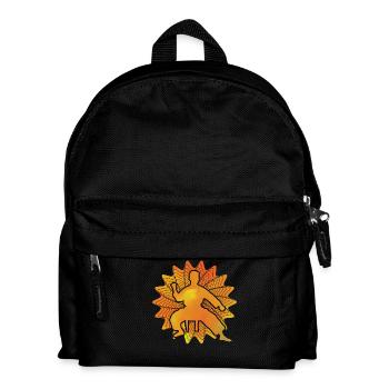 Karate - Kinder Rucksack - Schwarz - Vorne