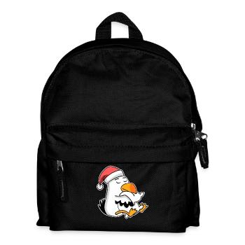 Mouette de la mer du Nord Noël - Sac à dos Enfant - noir - Devant