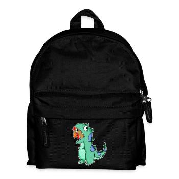 Déguisement de dinosaure poulet - Sac à dos Enfant - noir - Devant