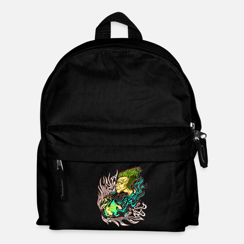 Weiße Magie - Kinder Rucksack - Schwarz