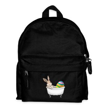 Baignoire de Pâques Bunny - Sac à dos Enfant - noir - Devant